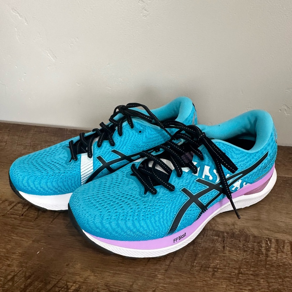 ASICS Women's Gel-Cumulus 24 EKIDEN Running Shoes. Sz 7.5.Aquarium/Black - Picture 2 of 12
